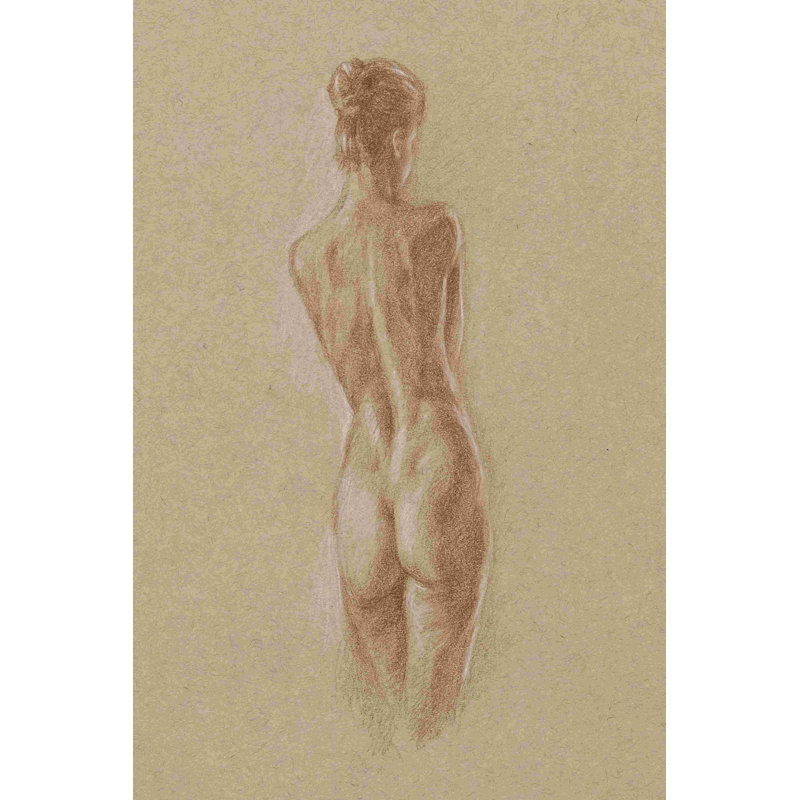 Étude de figure debout II, H 18 po x l 12 po x P 1,25 po