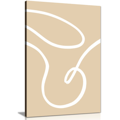 Minimalist 1 - Wrapped Canvas Print