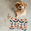 Retro Floral Designs - Tapis d'alimentation en os 1 pièce-101345113