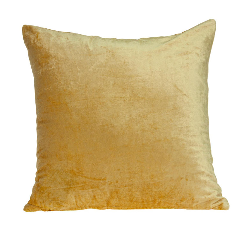 Coussin Parkbury, Polyester / Bourre en polyester, Jaune, 22 po x 22 po