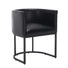 Upholstered Faux Leather Dining Chairs Modern Arm Chairs