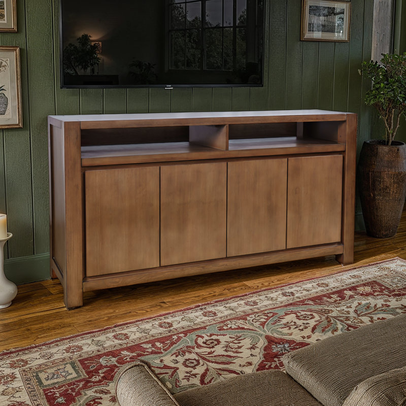 Meuble télé 60 po Brownstone, Bois brun, H 32 po x L 60 po x l 18 po