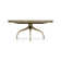Buckingham Walnut Round Solid Wood Base Dining Table