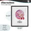 Girl Power Disco Cherries, impression sous verre encadrée, design par Kim Allen-622232296-622232302
