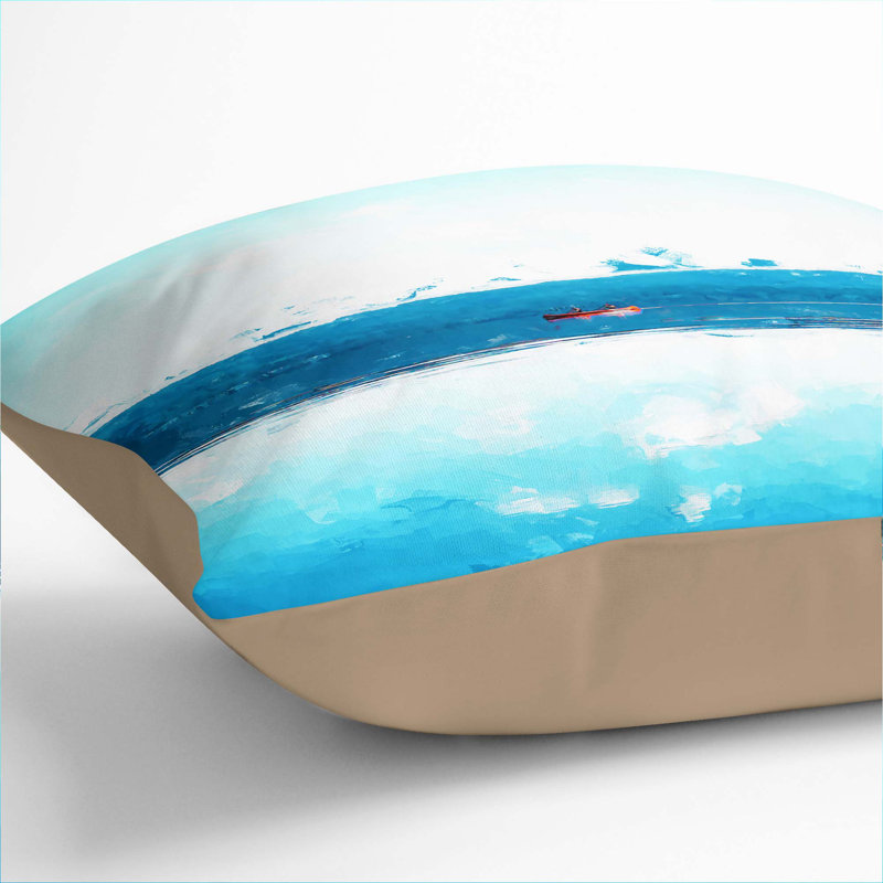 Square Throw Cushion, Stone, 55cm H x 55cm W x 20cm D