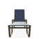 Holna Outdoor Rust-Resistant Metal Chaise Lounge