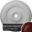 Médaillon de plafond Endurathane Classic, DO 44 1/2 po x P 4 po x P 4 po (convient aux auvents jusqu'à 8 1/4 po)-1611406407