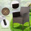 Maxcine Metal Outdoor Dining Armchair with Cushions