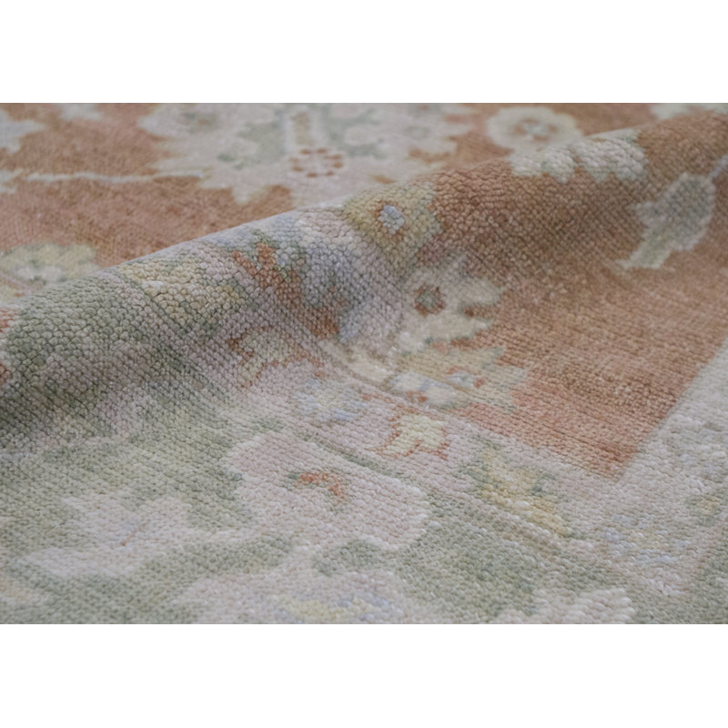 Smynra Hand Woven Wool Oriental Area Rug