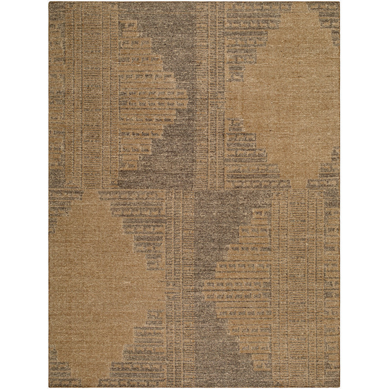 Exquisite Area Rug in Tan, Rectangle 2' x 3'
