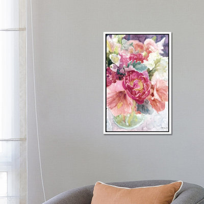 Garden Vase by Stellar Design Studio - Painting on Canvas