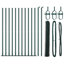 Hexagon Fence Green 0.8 M Steel-963817835