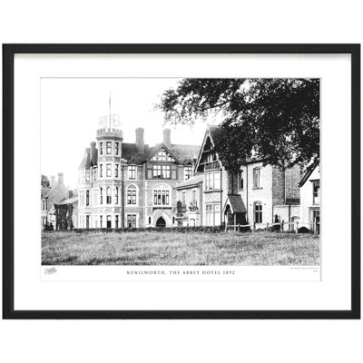 Kenilworth, The Abbey Hotel 1892 by Francis Frith - Single Picture Frame Print