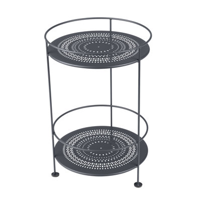 Guinguette Round Outdoor Side Table , 16'' in. W 16'' in. D
