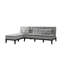 Canapé modulaire d'angle rembourré 88,6 po Sky-868007758