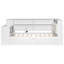 Lit de jour avec station de charge, DEL, bureau et rangement-115692550-115692548
