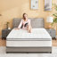 Matelas hybride à mousse à mémoire de forme certifié CertiPUR-US 10 po / 12 po / 14 po-1237680233-1238313692