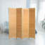 6 Ft. Tall Adjustable Shutter Room Divider White 3 Panel-1995893440-1995893441