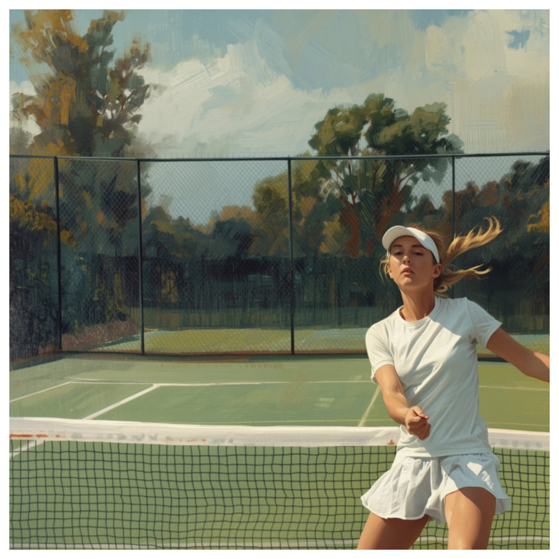 Couvertures de tennis, L 50 po x H 60 po