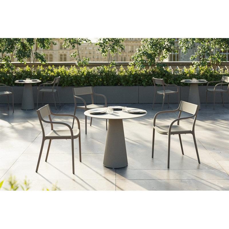 Madison Dots Chair, Ecru, Tortora