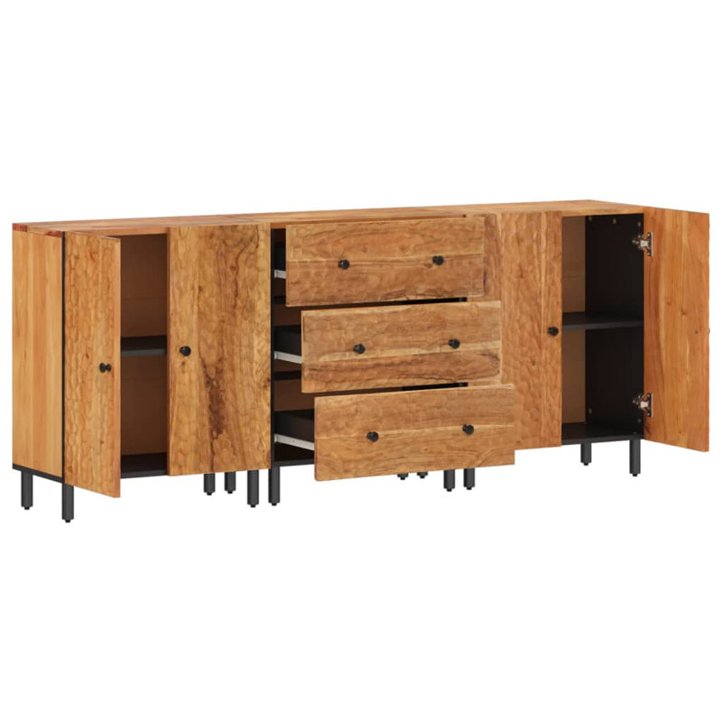 Brockway 60cm Sideboard, Dark Brown