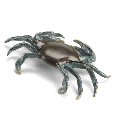 Large Bluepoint Crab Sculpture