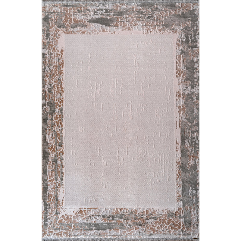 Polyester tissé à la machine Airial, Rectangle 4 pi x 6 pi 6 po