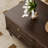 Light luxury retro solid wood coffee table