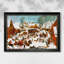 Massacre des Innocents, v. 1565-1567 - Peter Bruegel l'Ancien - Toile encadrée sur mesure-878352238-878352230-878352242