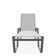 Holna Outdoor Rust-Resistant Metal Chaise Lounge