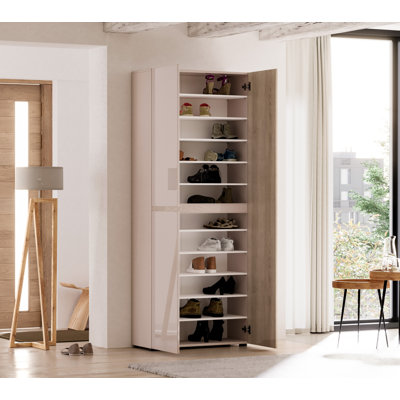 50 Pair Shoe Storage Cabinet