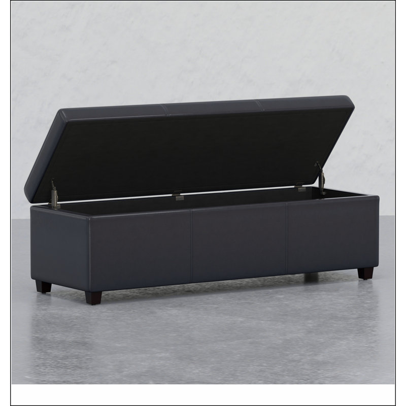 Lincoln Extra Large Storage Ottoman Bench
