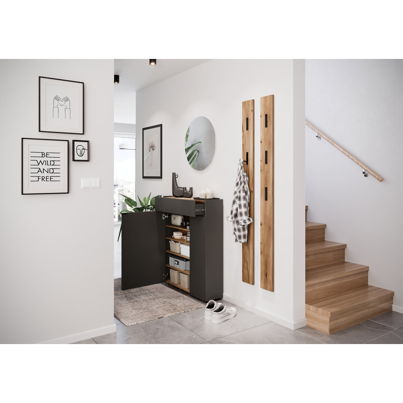Azavier Standard Accent Cabinet, Graphite details