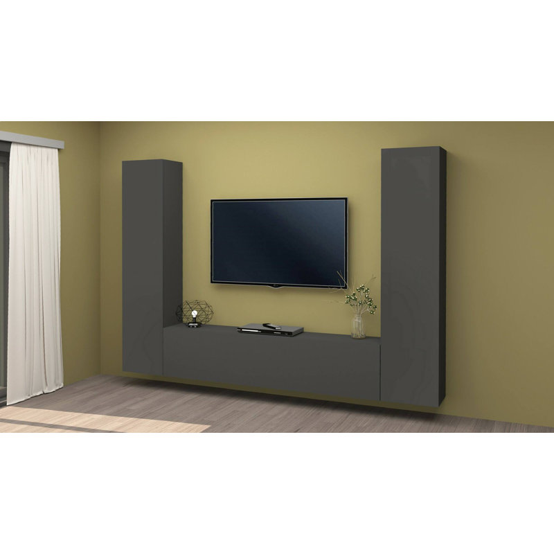 Audriauna TV Stand for TVs up to 70", Anthracite