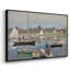 «The Basin at Argenteuil», 1874 - Claude Monet, toile tendue avec châssis-132875074-132875073