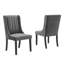 Ensemble de 2 chaises d'appoint de salle à manger Rensons Parsons-2088933619
