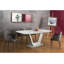 Ciara Extendable Glass Top Dining Table