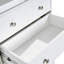 Garde-manger blanc à usages multiples avec deux tiroirs et tablettes - l 24 po x P 12 po x H 67 po, convenant à différents besoins de rangement