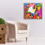  «Cold Hands» par Pat Saunders, art mural en toile blanche, 30 po x 26 po-100161932