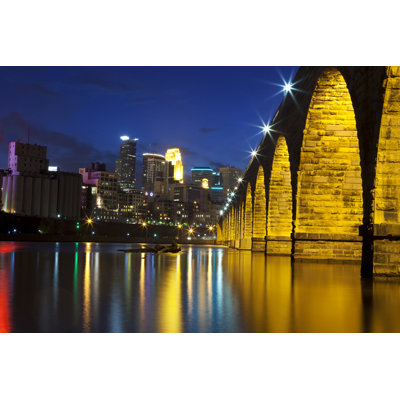 Minneapolis Minnesota sur toile par Aneese, photographie