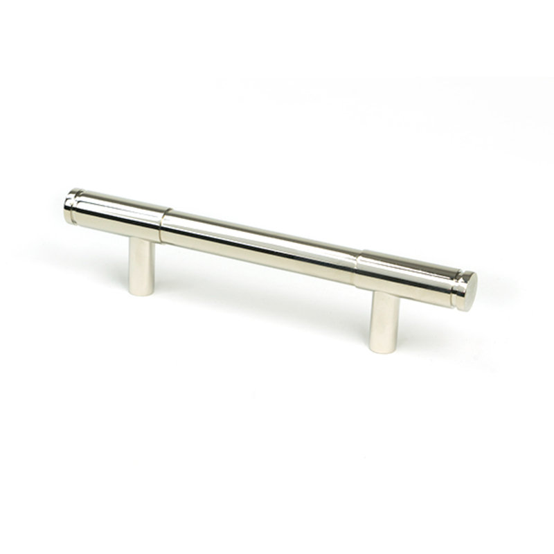 Bar Handle, 9.6 cm, Polished Nickel