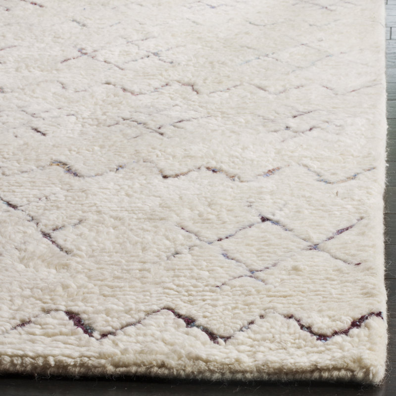 Powell Hand Tufted Performance Abstract Rug, Rectangle 5' x 8'