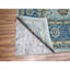 Tapis bleu en laine noué à la main 9 pi 10 po x 13 pi 9 po DC9E0C9BE4204AAEBF7CB7ADE09C04EB