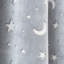 Moon And Stars Semi Sheer Curtain Panel Pair-1260474874