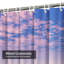 Rideau de douche Calm Sea Clouds Sky-1539802429