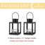 Lanterne H 6,8 po