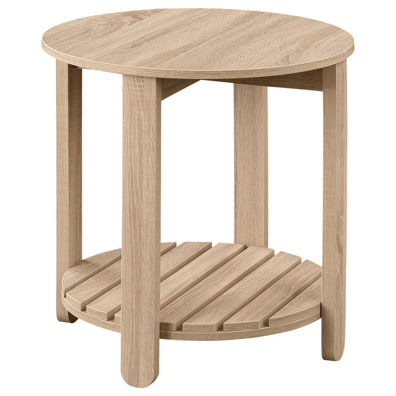Table de bout en bois d'ingénierie Altos