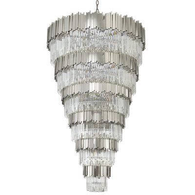 Lustre en cristal 60 lumières Transitional