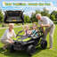 UTV 24v pour enfants avec télécommande parentale, suspension à quatre roues, musique Bluetooth et lumières DEL-126085257