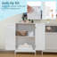 Amielle Freestanding Bathroom Cabinet-992310886